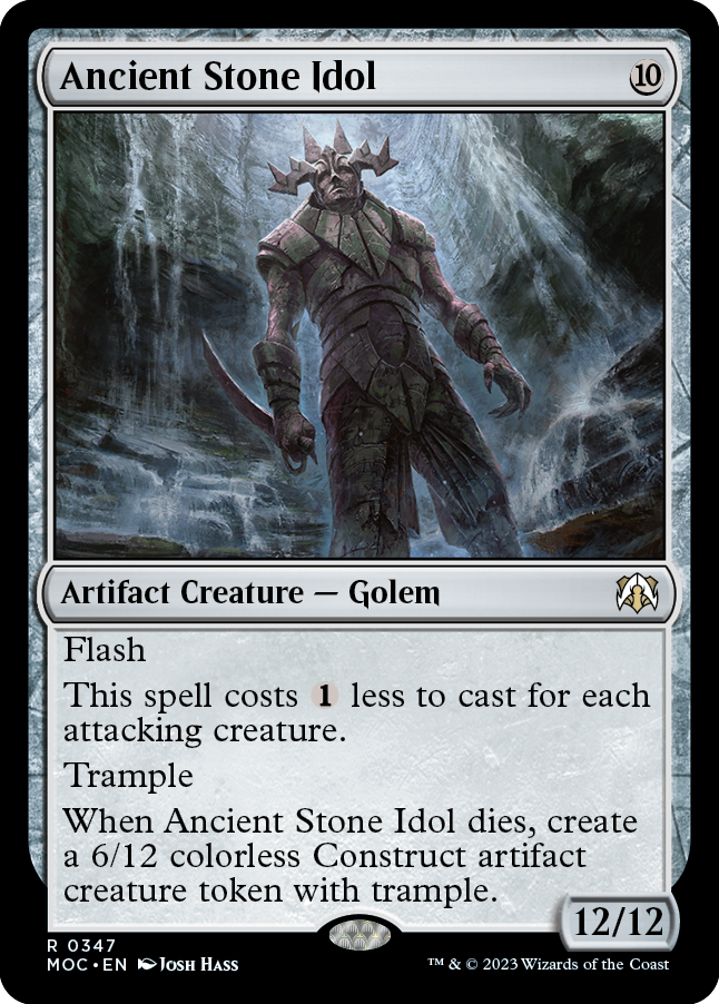 Ancient Stone Idol [March of the Machine Commander] | Good Games Cannington