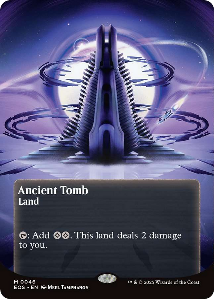 Ancient Tomb (0046) (Borderless) [Edge of Eternities: Stellar Sights] | Good Games Cannington