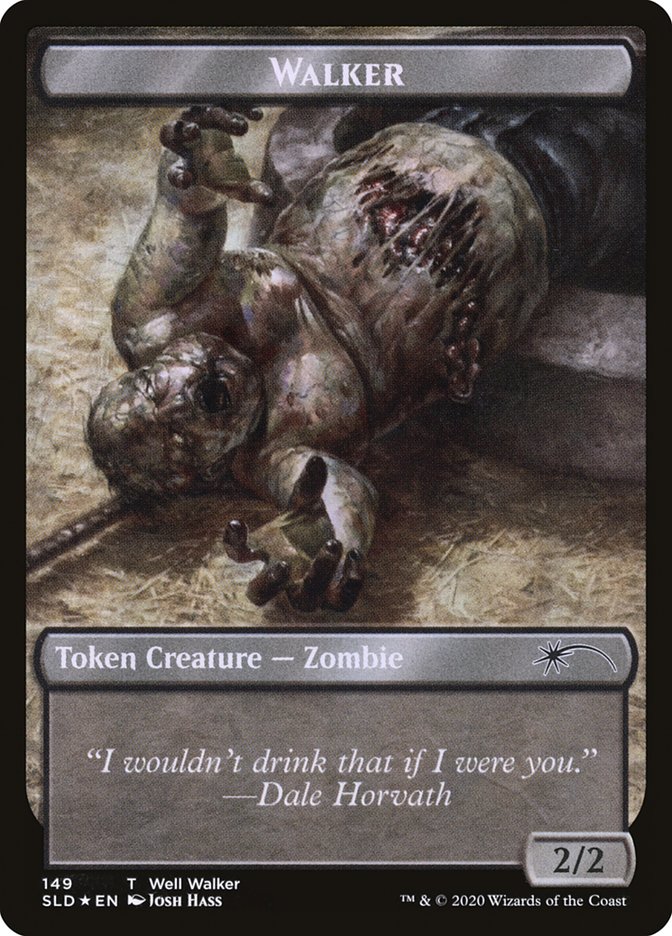 Walker Token (149 // 150) Double-Sided Token [Secret Lair Drop Series] | Good Games Cannington