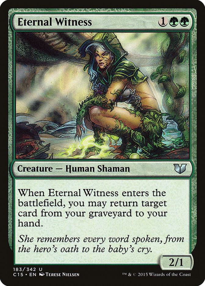 Eternal Witness 183/342 (Commander 2015)  | Good Games Cannington
