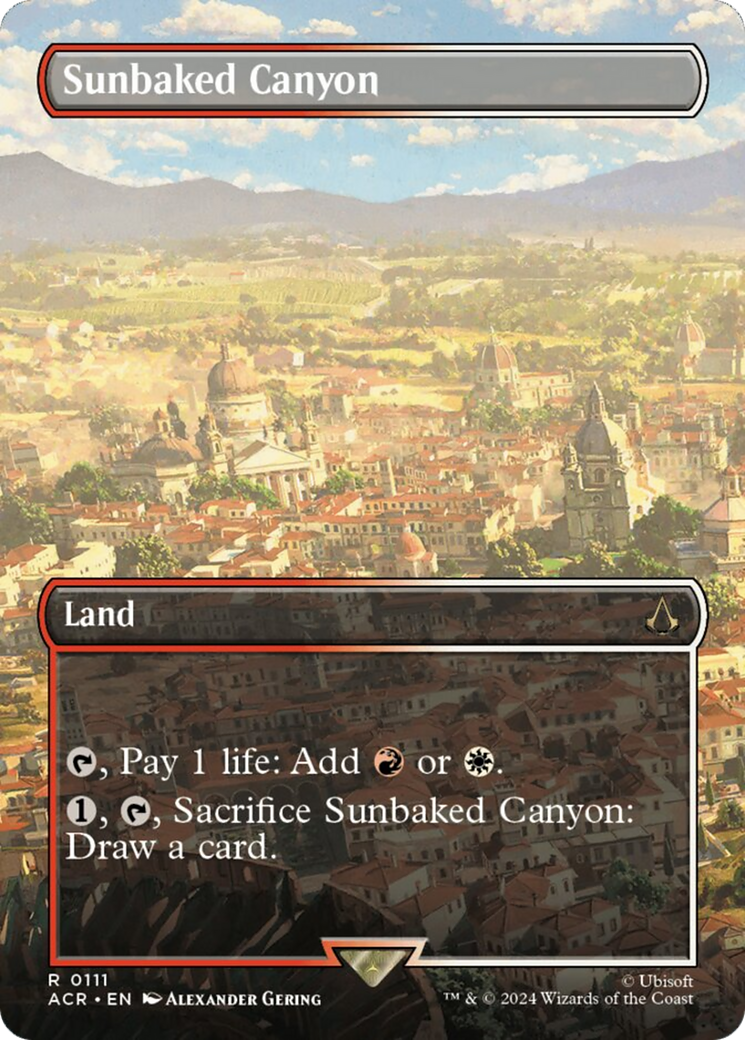 Sunbaked Canyon (Borderless) [Assassin's Creed] | Good Games Cannington