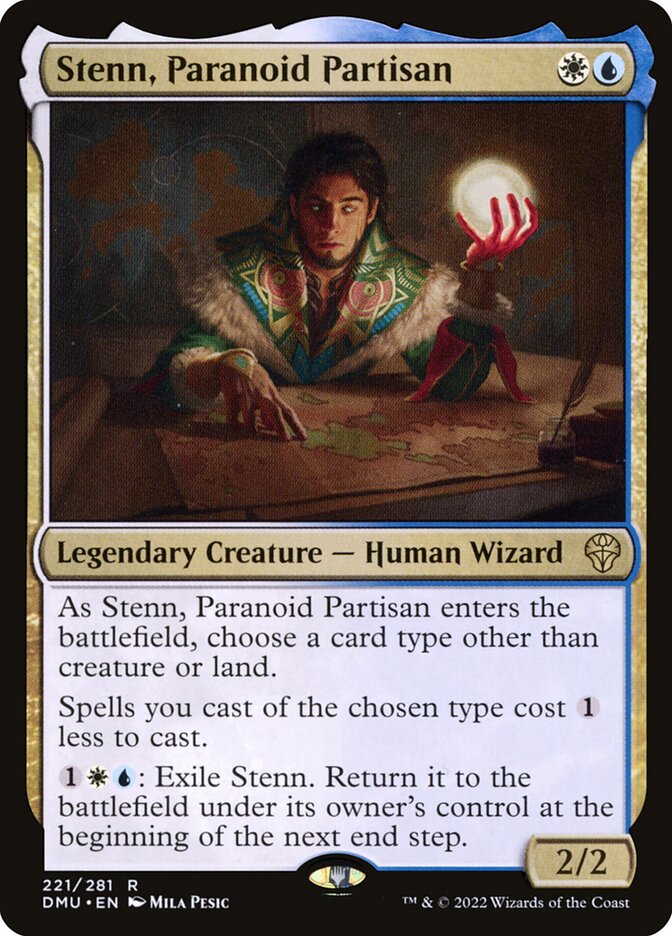 Stenn, Paranoid Partisan 221/281 (Dominaria United)  - Foil | Good Games Cannington