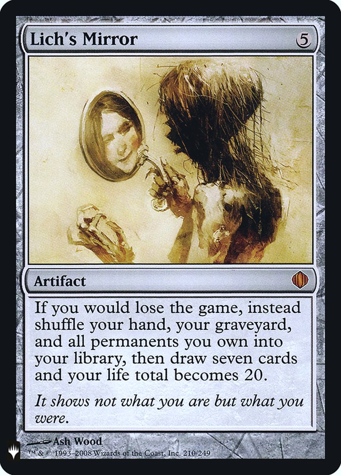 Lich's Mirror [Mystery Booster] | Good Games Cannington