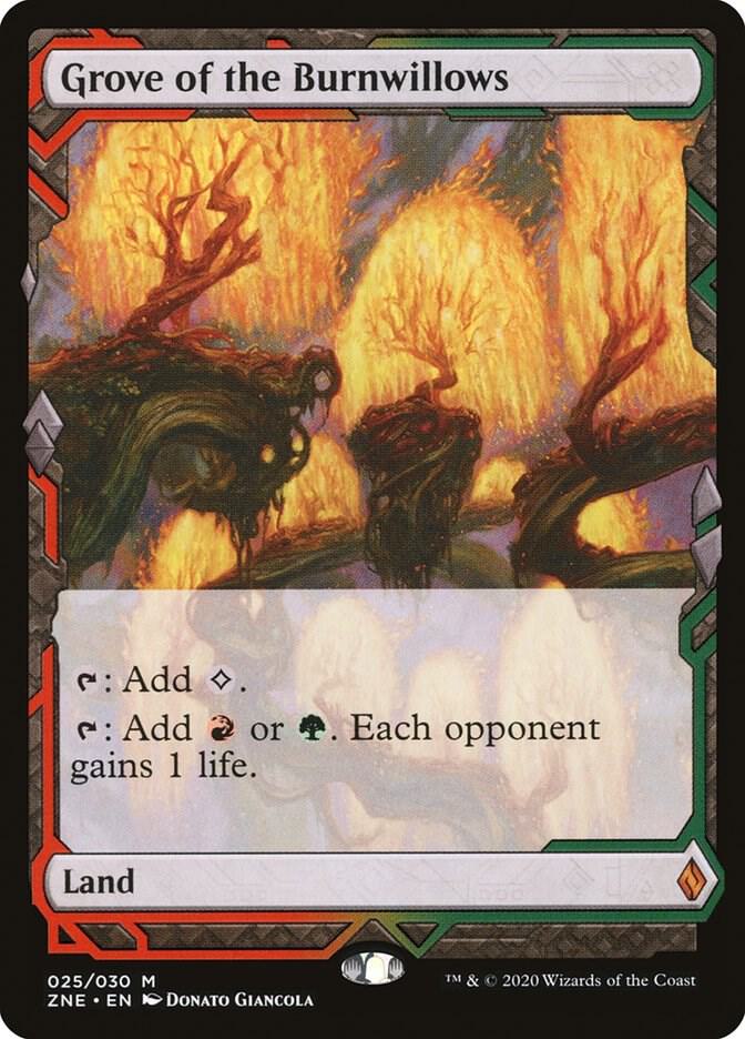Grove of the Burnwillows 25/30 (Zendikar Rising Expeditions)  | Good Games Cannington