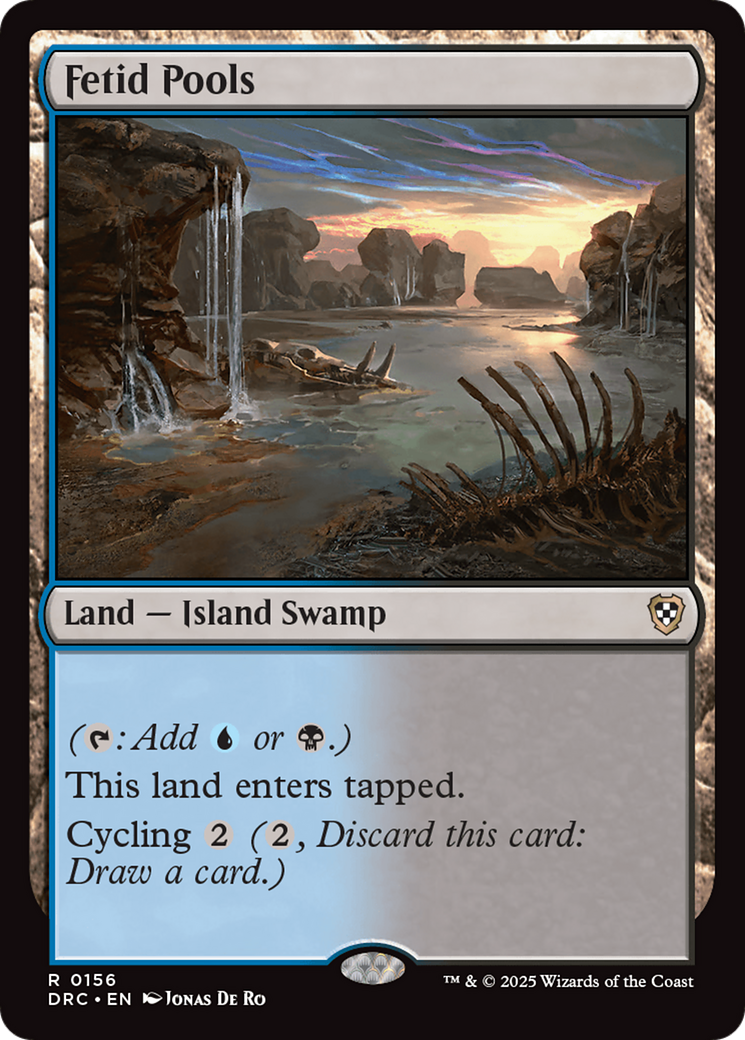 Fetid Pools [Aetherdrift Commander] | Good Games Cannington