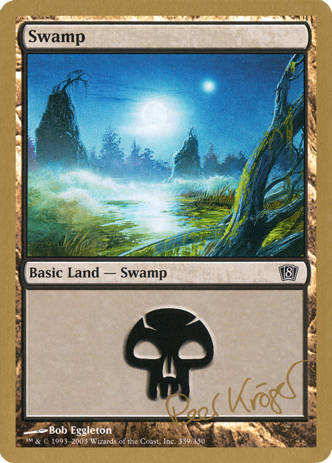 Swamp (pk339) (Peer Kroger) [World Championship Decks 2003] | Good Games Cannington