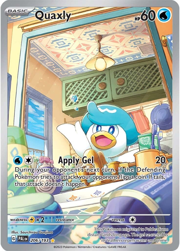 Quaxly (206/193) [Scarlet & Violet: Paldea Evolved] | Good Games Cannington