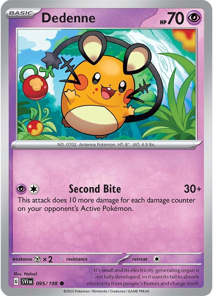 Dedenne (095/198) [Scarlet & Violet: Base Set] | Good Games Cannington