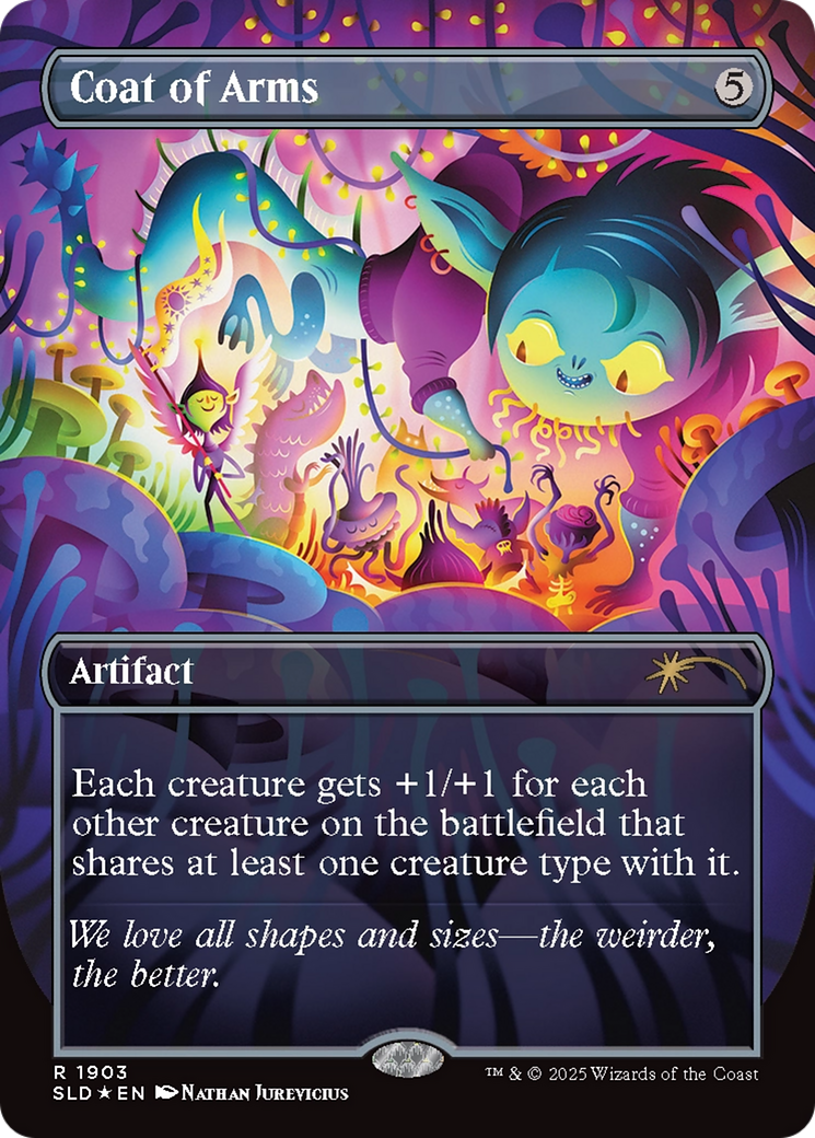Coat of Arms (Double Rainbow Foil) [Secret Lair Drop Series] | Good Games Cannington
