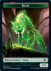 Beast // Treasure (20) Double-Sided Token [Modern Horizons 2 Tokens] | Good Games Cannington