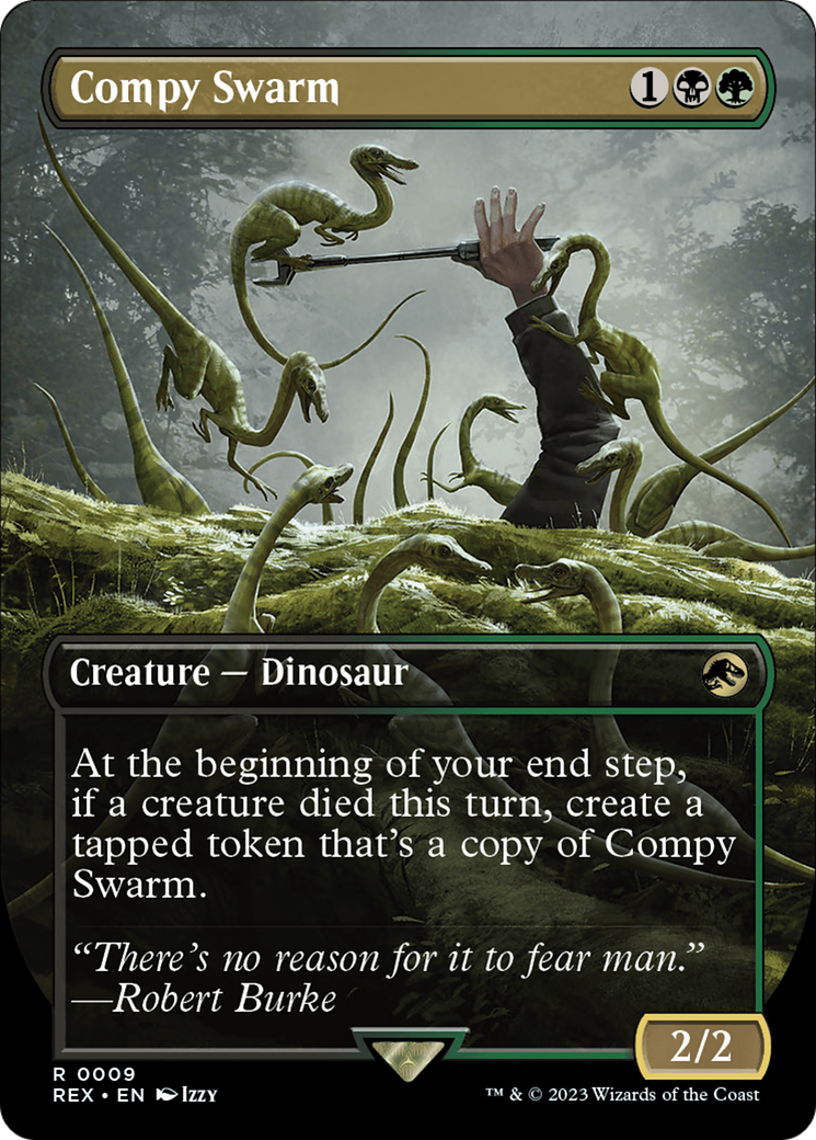 Compy Swarm (Borderless) [Jurassic World Collection] | Good Games Cannington