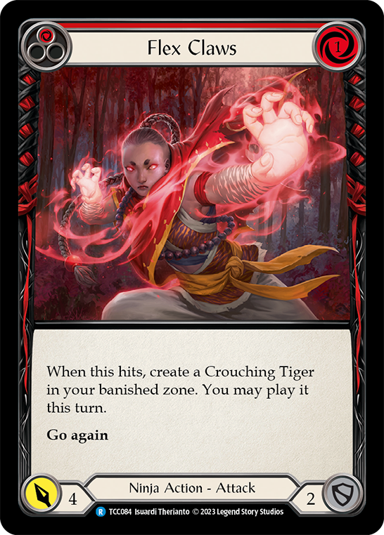 Flex Claws (Red) [TCC084] (Round the Table: TCC x LSS) | Good Games Cannington