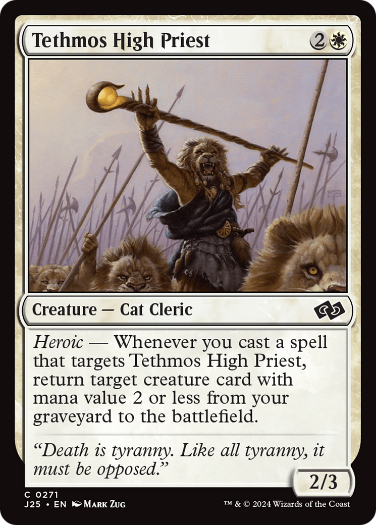 Tethmos High Priest [Foundations Jumpstart] | Good Games Cannington