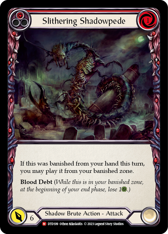 Slithering Shadowpede [DTD109] (Dusk Till Dawn) | Good Games Cannington