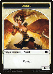 Angel // Cat Double-Sided Token [Commander 2014 Tokens] | Good Games Cannington