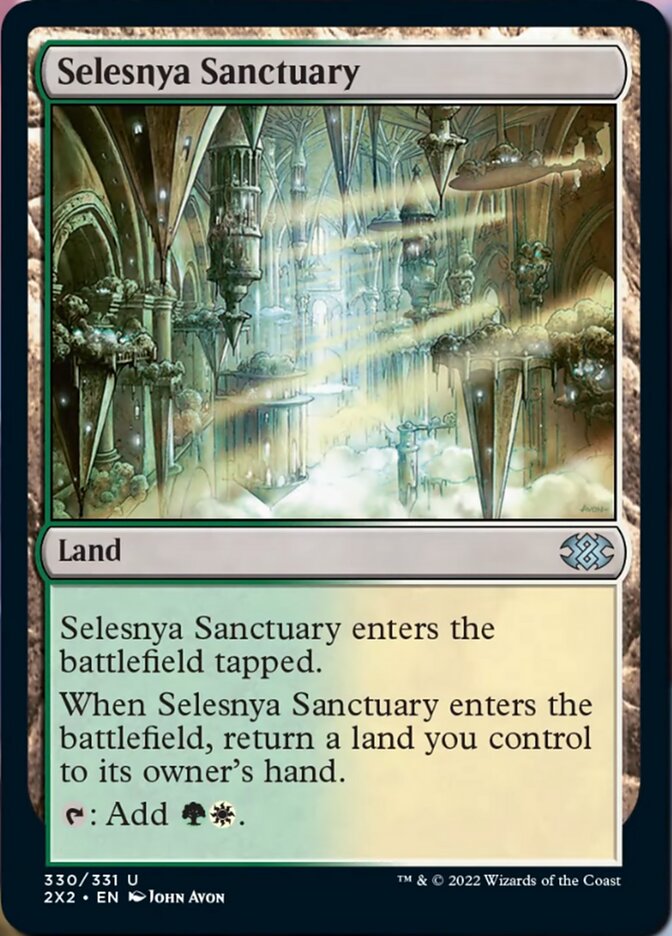 Selesnya Sanctuary [Double Masters 2022] | Good Games Cannington