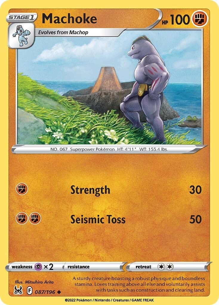 Machoke (087/196) [Sword & Shield: Lost Origin] | Good Games Cannington