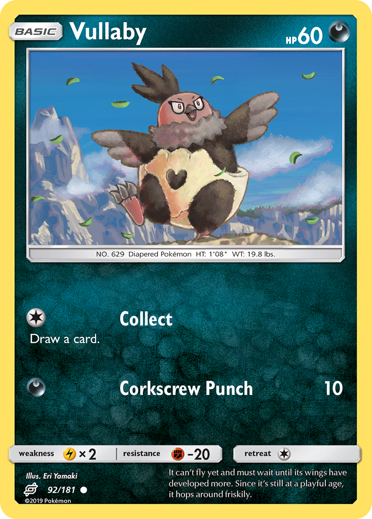 Vullaby (92/181) [Sun & Moon: Team Up] | Good Games Cannington