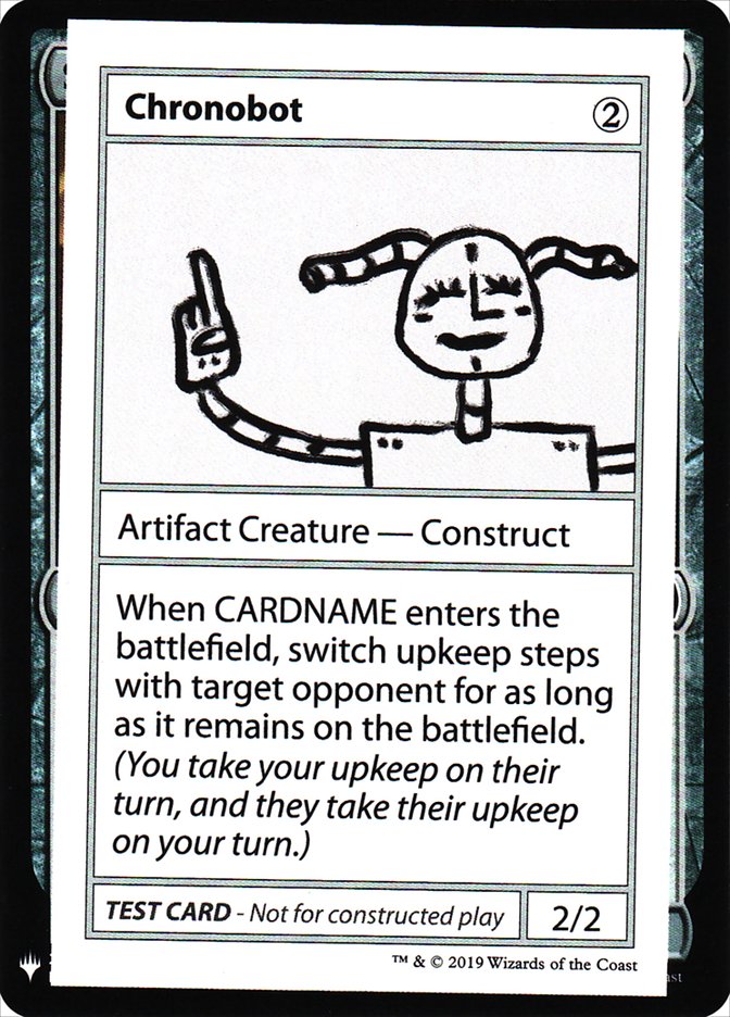 Chronobot [Mystery Booster Playtest Cards] | Good Games Cannington