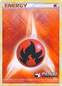 Fire Energy (2010 Play Pokemon Promo) [League & Championship Cards] | Good Games Cannington
