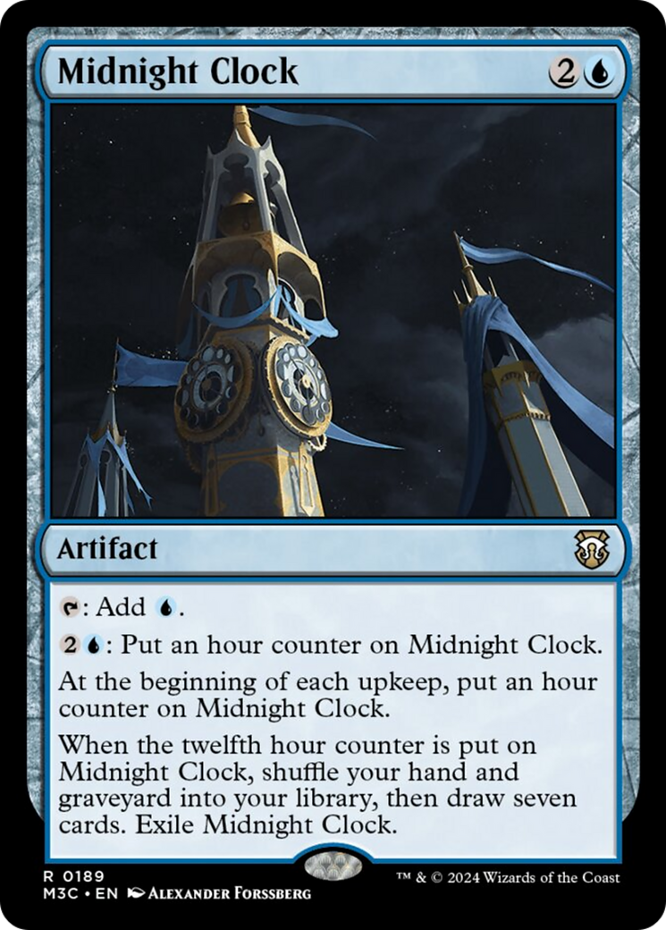 Midnight Clock [Modern Horizons 3 Commander] | Good Games Cannington