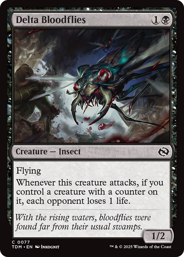Delta Bloodflies [Tarkir: Dragonstorm] | Good Games Cannington