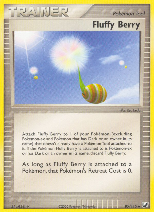 Fluffy Berry (85/115) [EX: Unseen Forces] | Good Games Cannington