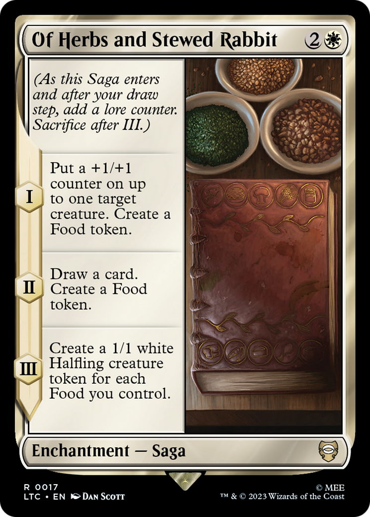 Of Herbs and Stewed Rabbit [The Lord of the Rings: Tales of Middle-Earth Commander] | Good Games Cannington