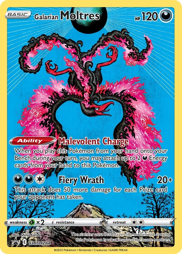 Galarian Moltres (SWSH284) [Sword & Shield: Black Star Promos] | Good Games Cannington
