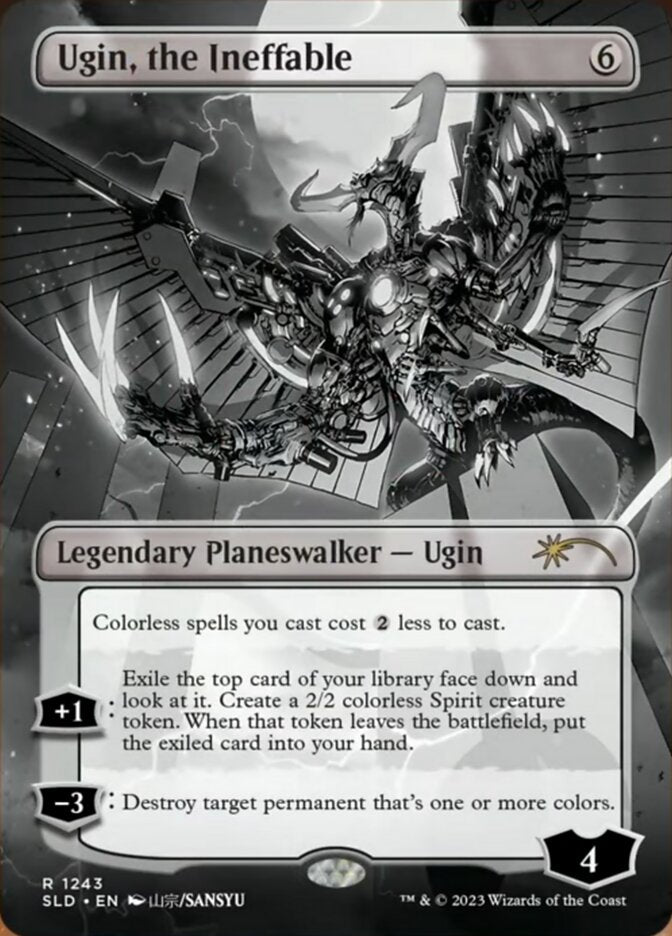 Ugin, the Ineffable (Borderless) [Secret Lair Drop Series] | Good Games Cannington