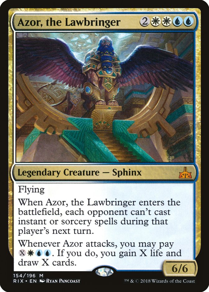 Azor, the Lawbringer 154/196 (Rivals of Ixalan)  | Good Games Cannington