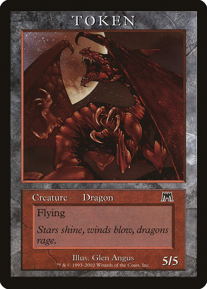 Dragon Token [Magic Player Rewards 2002] | Good Games Cannington