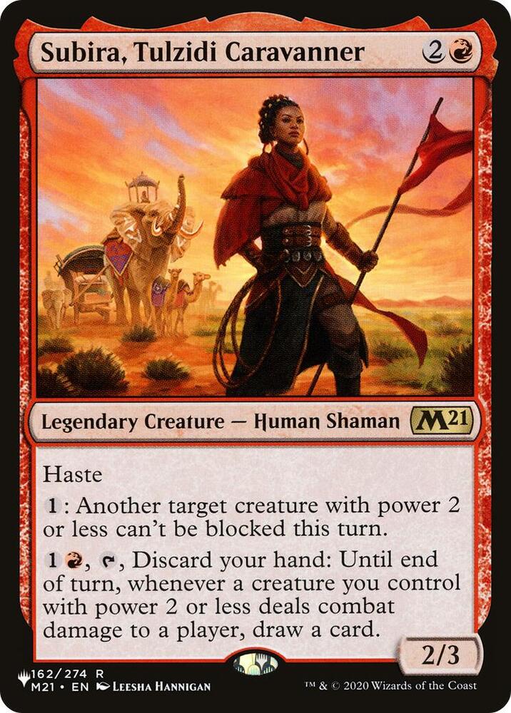 Subira Tulzidi Caravanner M21-162/5075 (The List Reprints)  | Good Games Cannington