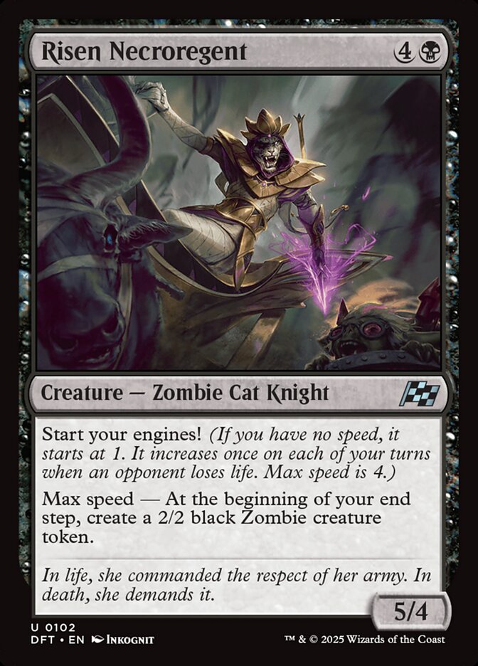 Risen Necroregent 102/291 (Aetherdrift)  - Foil | Good Games Cannington