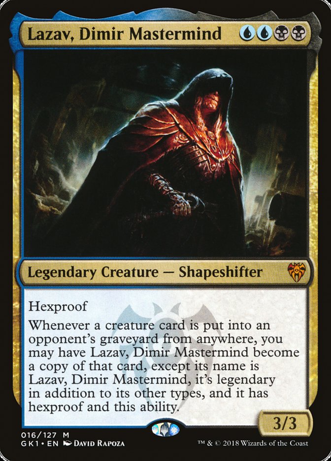 Lazav, Dimir Mastermind [Guilds of Ravnica Guild Kit] | Good Games Cannington