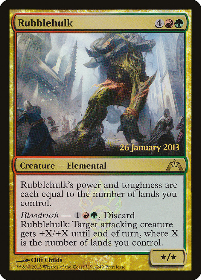 Rubblehulk [Gatecrash Prerelease Promos] | Good Games Cannington