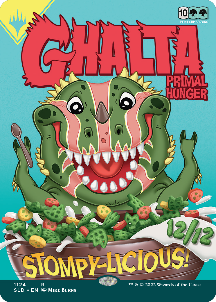 Ghalta, Primal Hunger (Borderless) [Secret Lair Drop Series] | Good Games Cannington