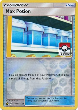 Max Potion (128a/145) (League Promo) [Sun & Moon: Guardians Rising] | Good Games Cannington