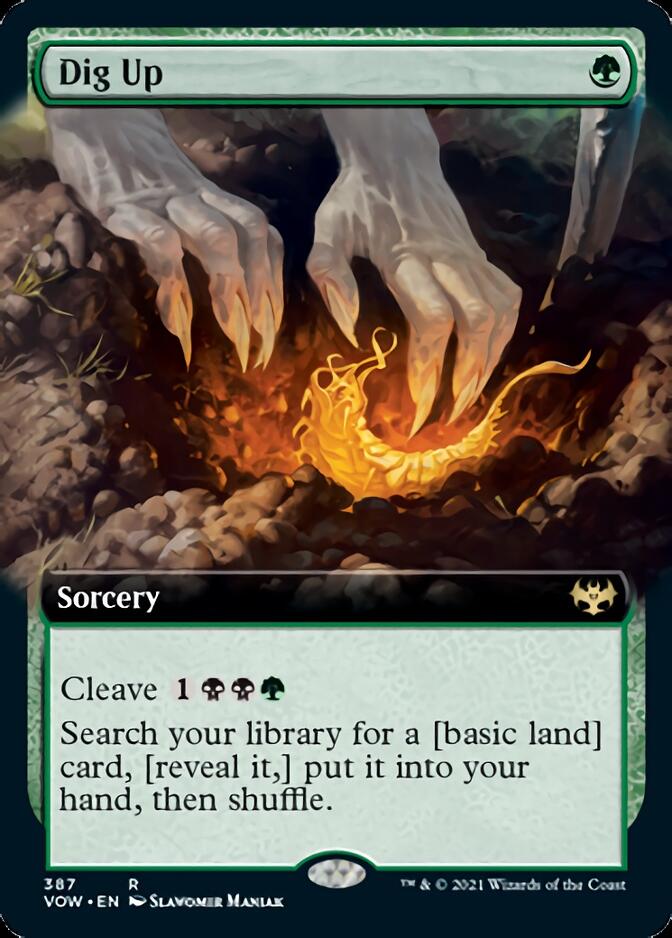 Dig Up (Extended Art) [Innistrad: Crimson Vow] | Good Games Cannington