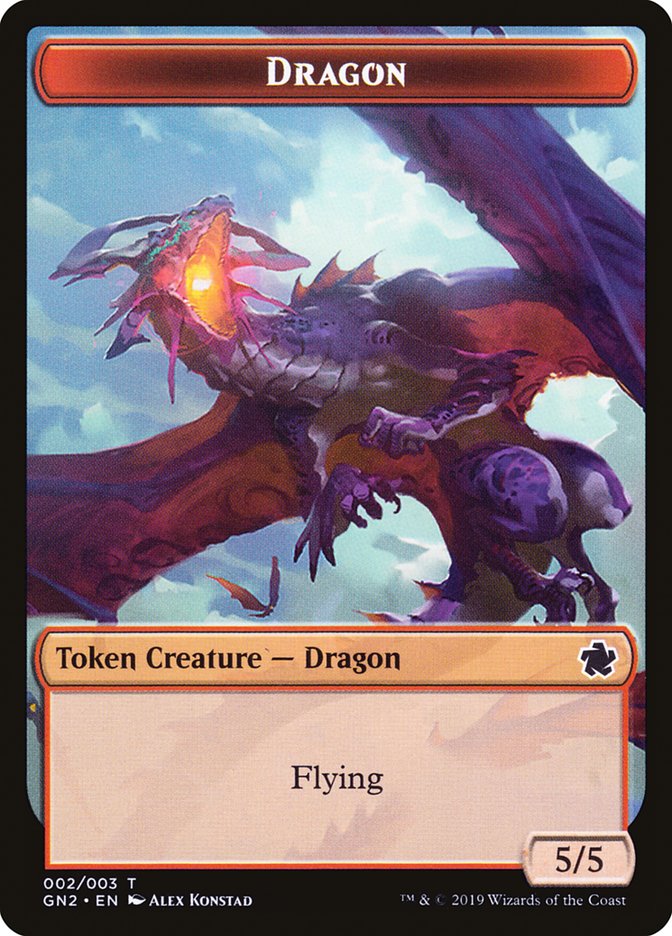 Dragon Token (002/003) [Game Night 2019 Tokens] | Good Games Cannington