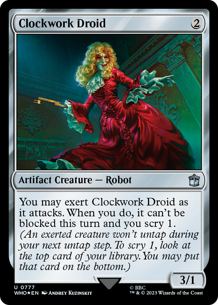 Clockwork Droid (Surge Foil) [Doctor Who] | Good Games Cannington