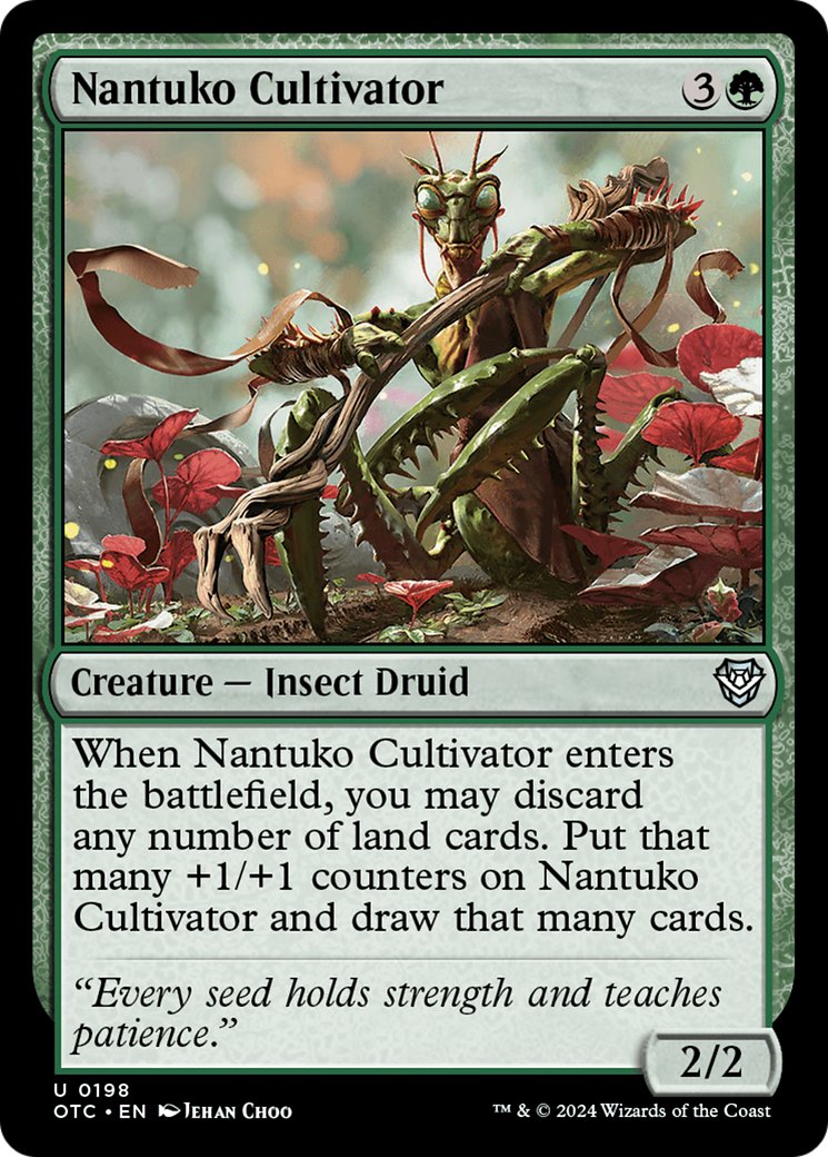 Nantuko Cultivator [Outlaws of Thunder Junction Commander] | Good Games Cannington