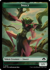 Eldrazi Spawn // Insect (0025) Double-Sided Token [Modern Horizons 3 Tokens] | Good Games Cannington