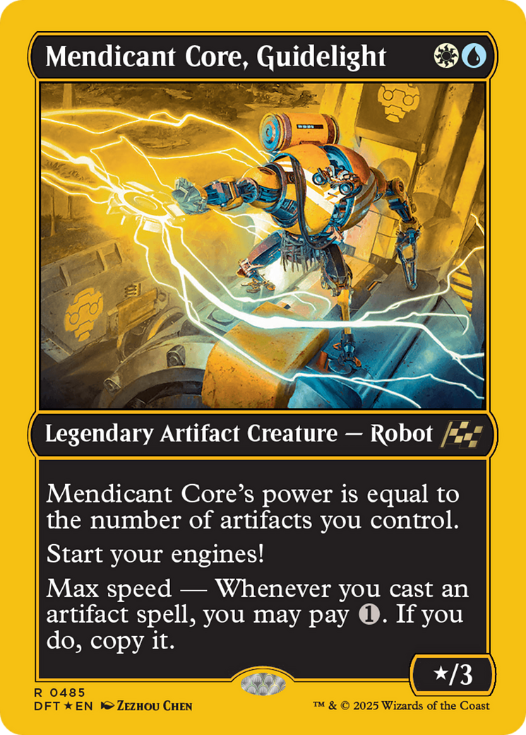 Mendicant Core, Guidelight (First-Place Foil) [Aetherdrift] | Good Games Cannington