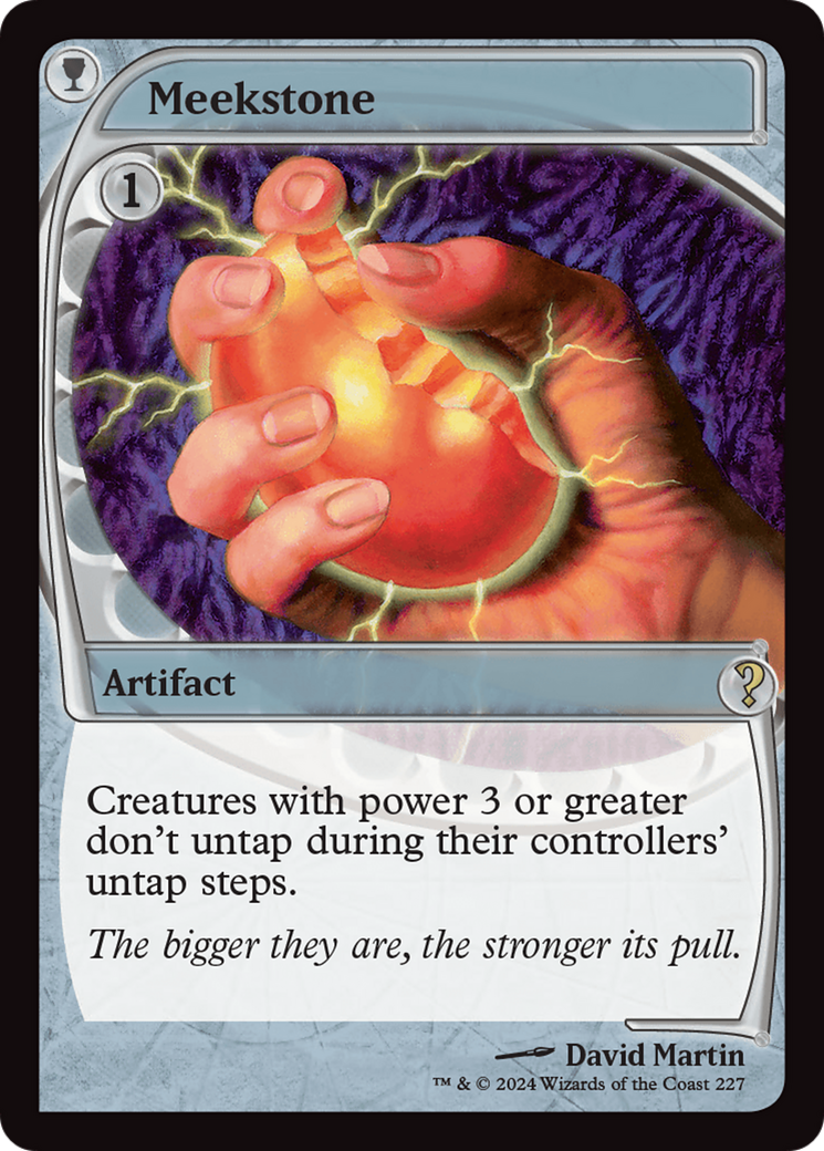 Meekstone (Future Sight) [Mystery Booster 2] | Good Games Cannington