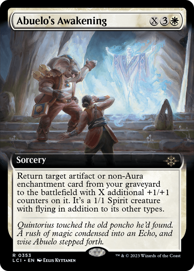 Abuelo's Awakening (Extended Art) [The Lost Caverns of Ixalan] | Good Games Cannington