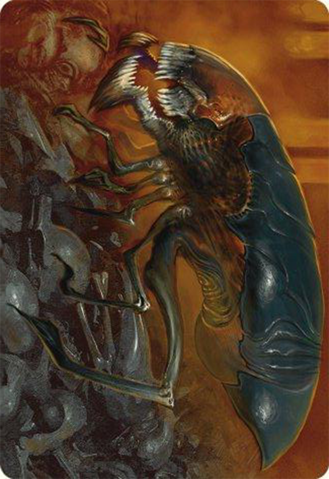 Cranial Ram Art Card [Modern Horizons 3 Art Series] | Good Games Cannington