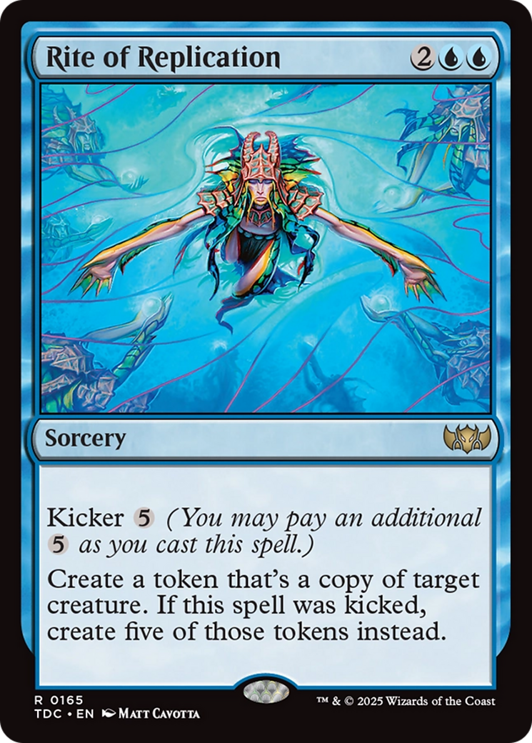 Rite of Replication [Tarkir: Dragonstorm Commander] | Good Games Cannington