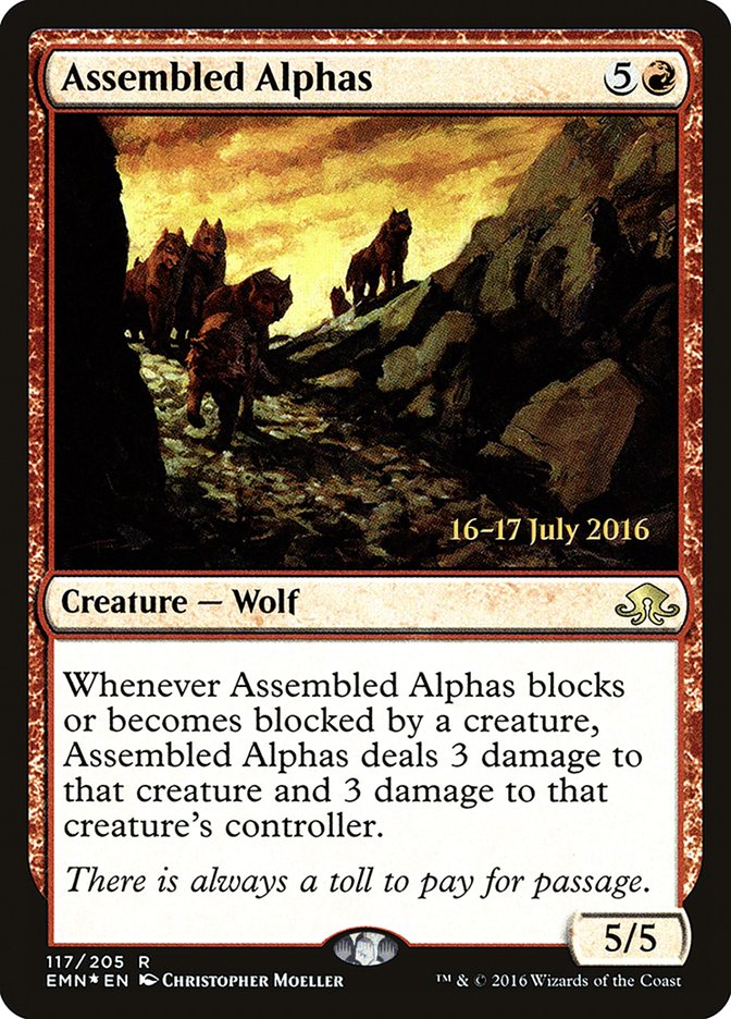 Assembled Alphas [Eldritch Moon Prerelease Promos] | Good Games Cannington