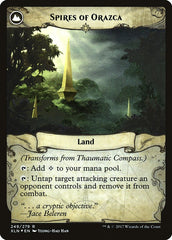Thaumatic Compass // Spires of Orazca [Ixalan Prerelease Promos] | Good Games Cannington